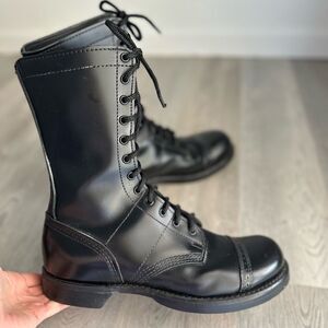 Corcoran 1500 Jump Boots 9.5D | Vintage Paratrooper Combat Boots | Made in USA